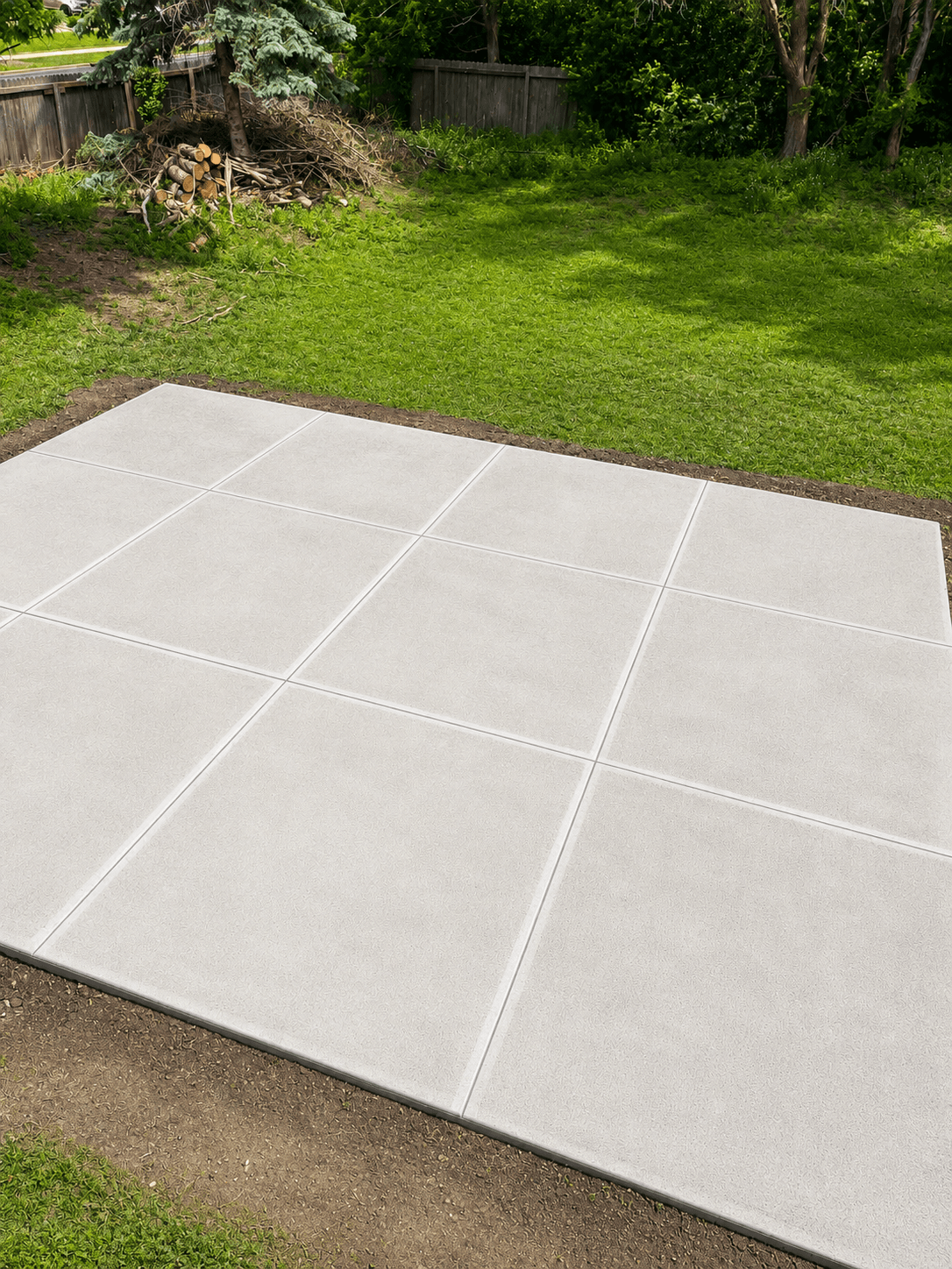 Shakopee backyard sport court concrete pad by All-Pro Decks and Patios